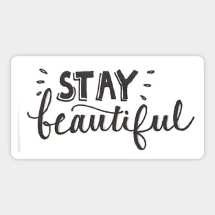 Stay Beautiful Sticker